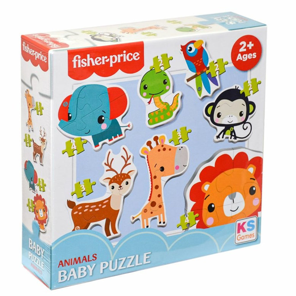Ks Games Puzzle Fisher Price Baby Puzzle Animals Fp 13413