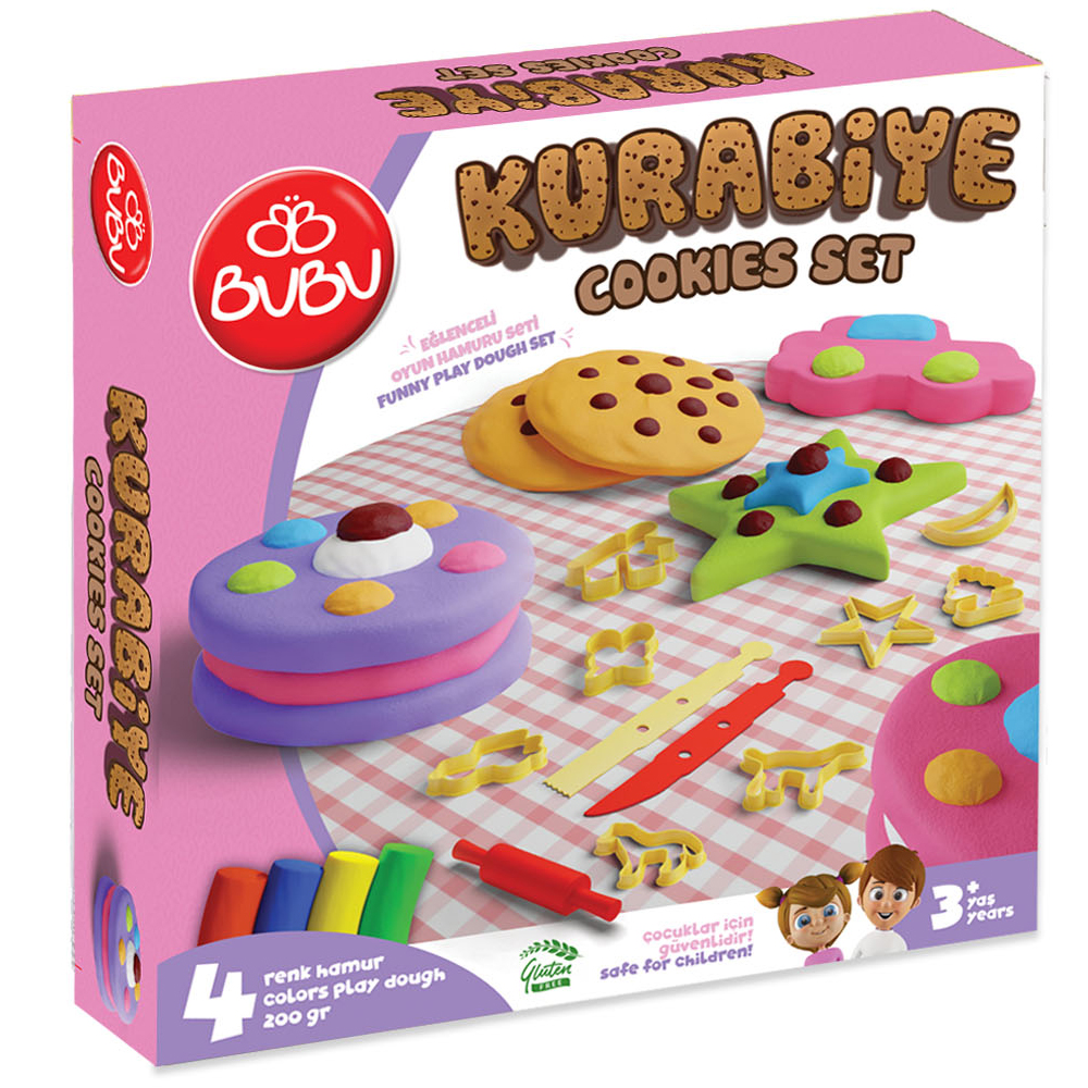 BU-BU OYUN HAMURU SETİ KURABİYE (M) BUBU-OH0016