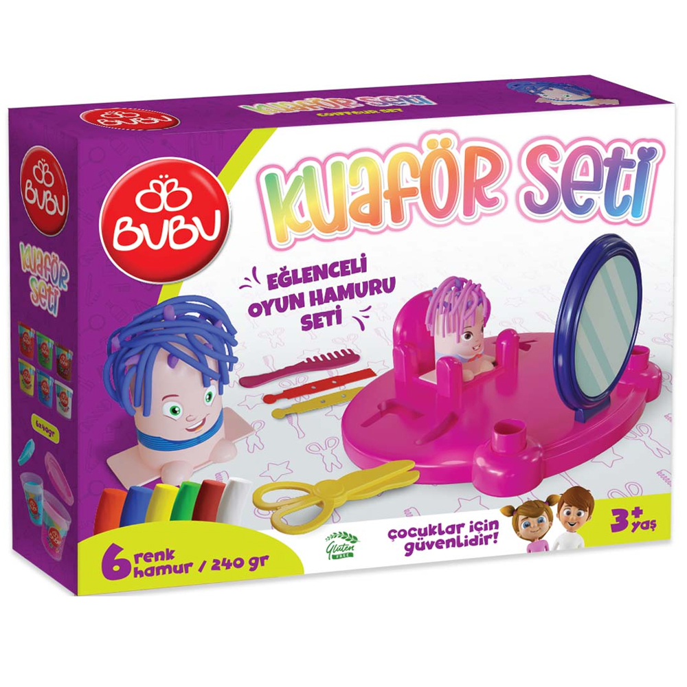 BU-BU OYUN HAMURU SETİ KUAFÖR (L) BUBU-OH0014