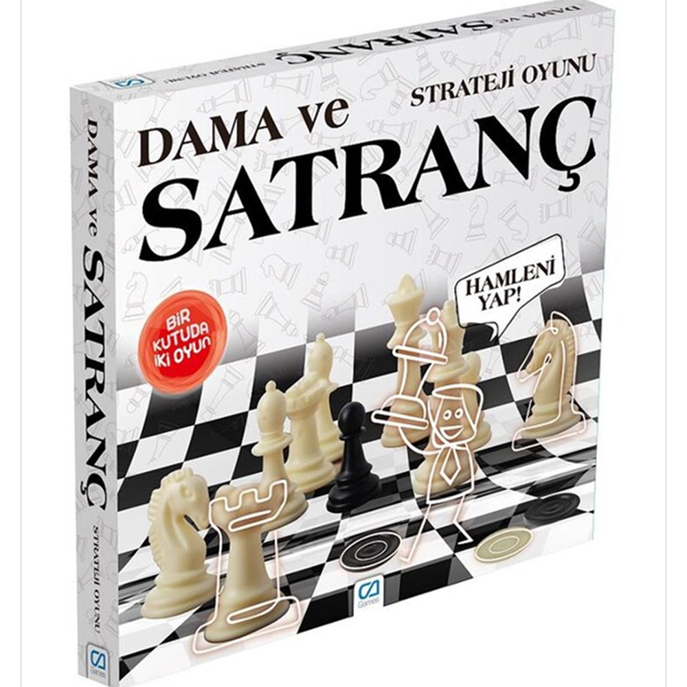 Dama Ve Satranç Kutulu Oyun