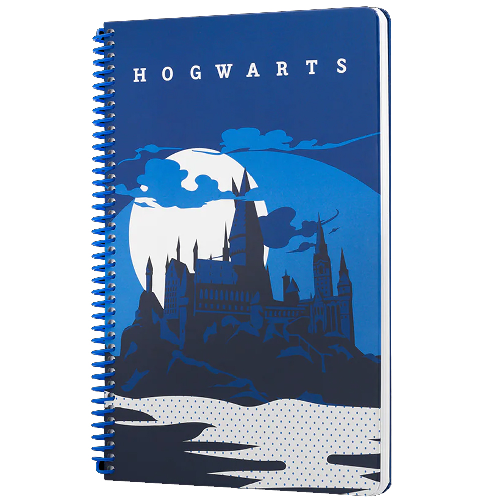 MABBELS SPİRALLİ DEFTER HARRY POTTER HOGWARTS LACİVERT 80 YP 17X24 DFT-388425