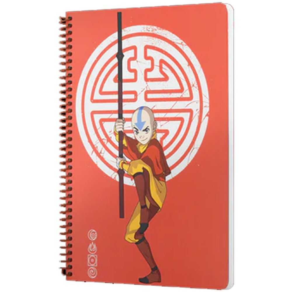 MABBELS SPİRALLİ DEFTER AVATAR AANG KIRMIZI 80 YP 17X24 DFT-388616