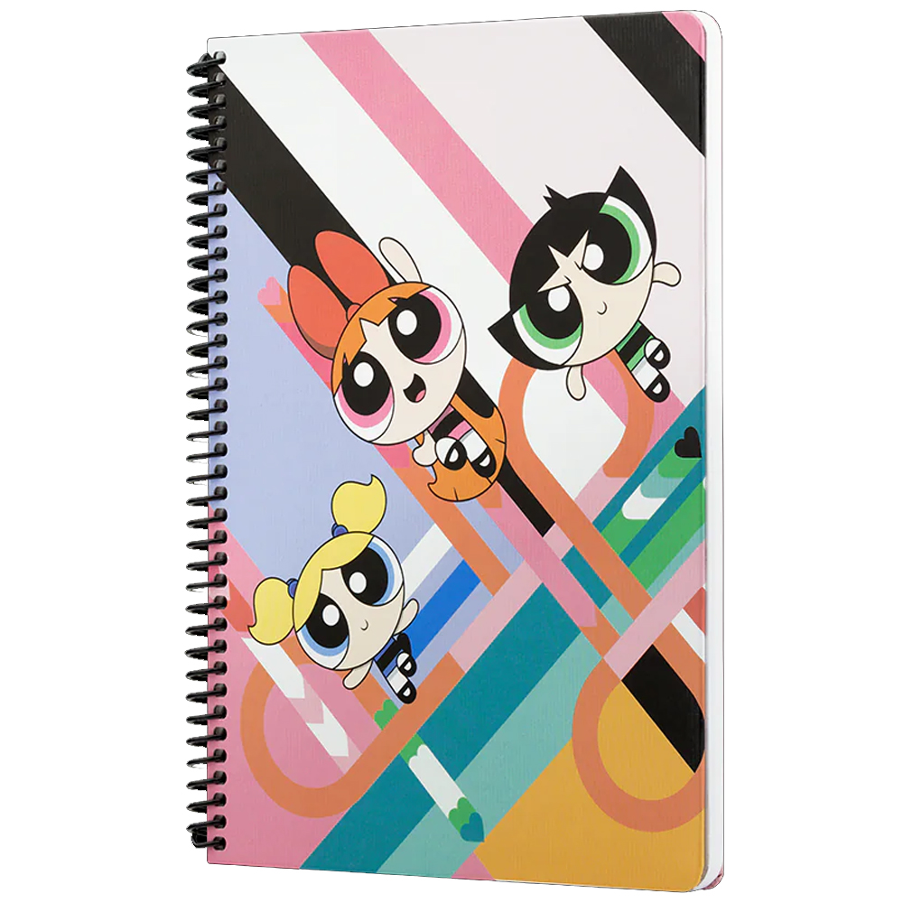 MABBELS SPİRALLİ DEFTER THE POWERPUFF GİRLS PEMBE 80 YP 17X24 DFT-388470