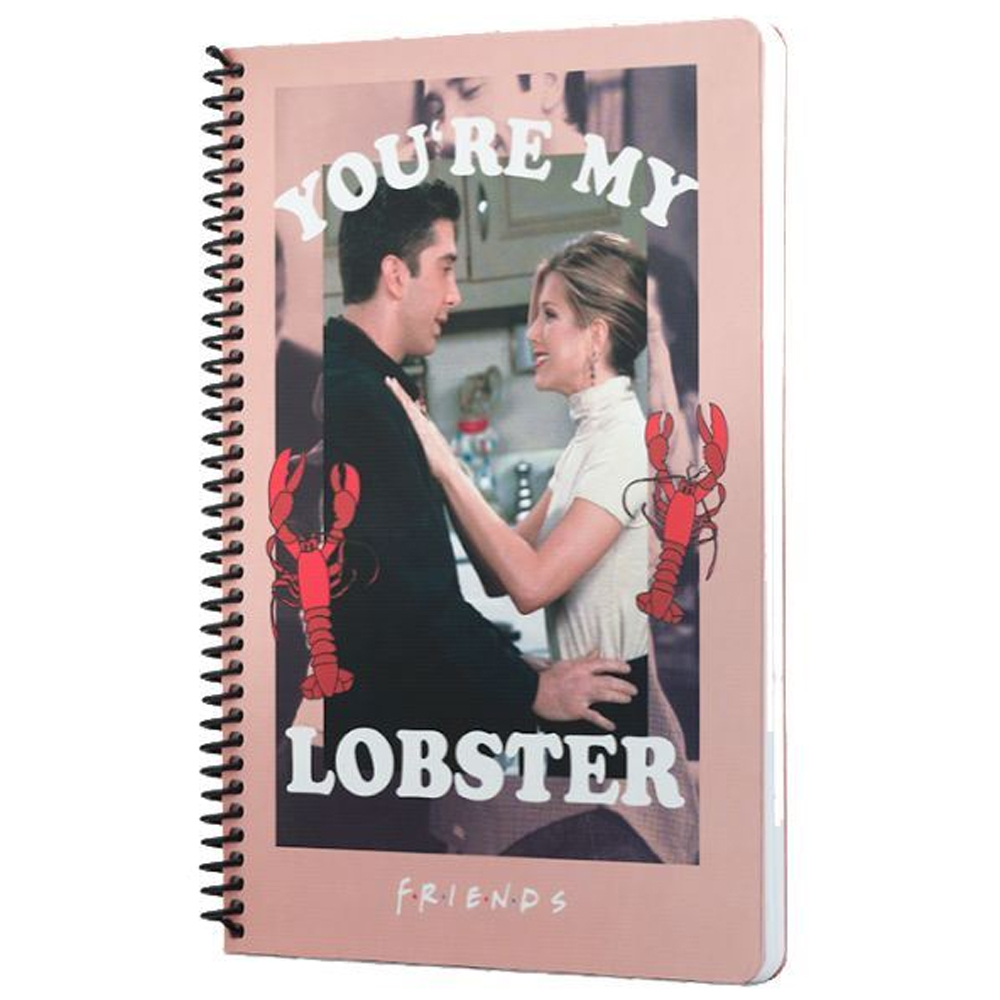 MABBELS SPİRALLİ DEFTER FRİENDS YOURE MY LOBSTER PEMBE 80 YP 17X24 DFT-388463