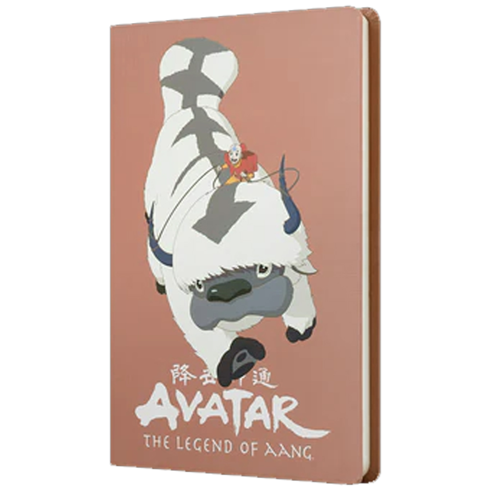 MABBELS SERT KAPAK BUTİK DEFTER AVATAR APPA VE AANG PUCE RENGİ 80 YP 15X21 DFT-388210