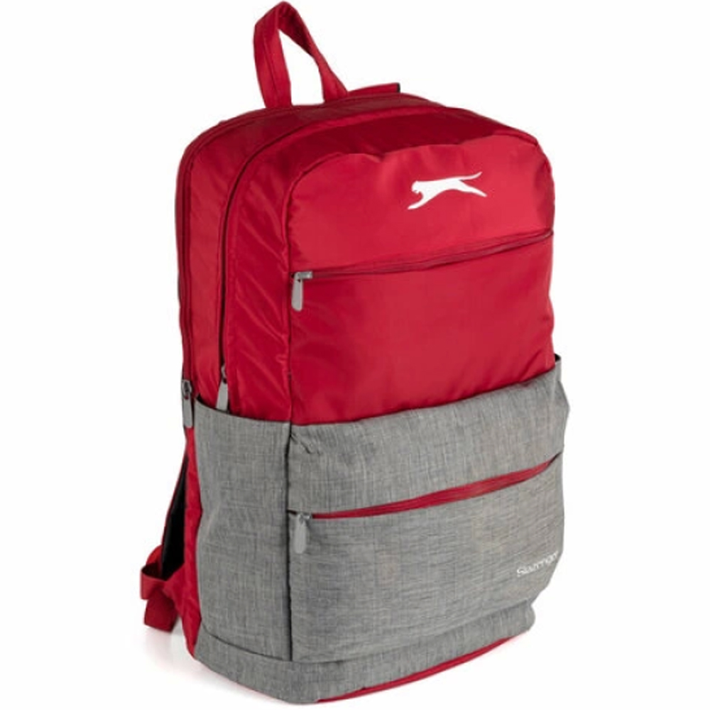 ME SIRT ÇANTASI SLAZENGER TRAVELLER GRİ KIRMIZI 23156