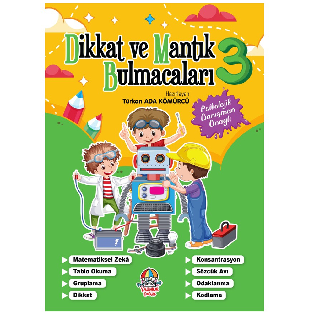 YYG DİKKAT VE MANTIK BULMACALARI-3 YAĞMUR ÇOCUK