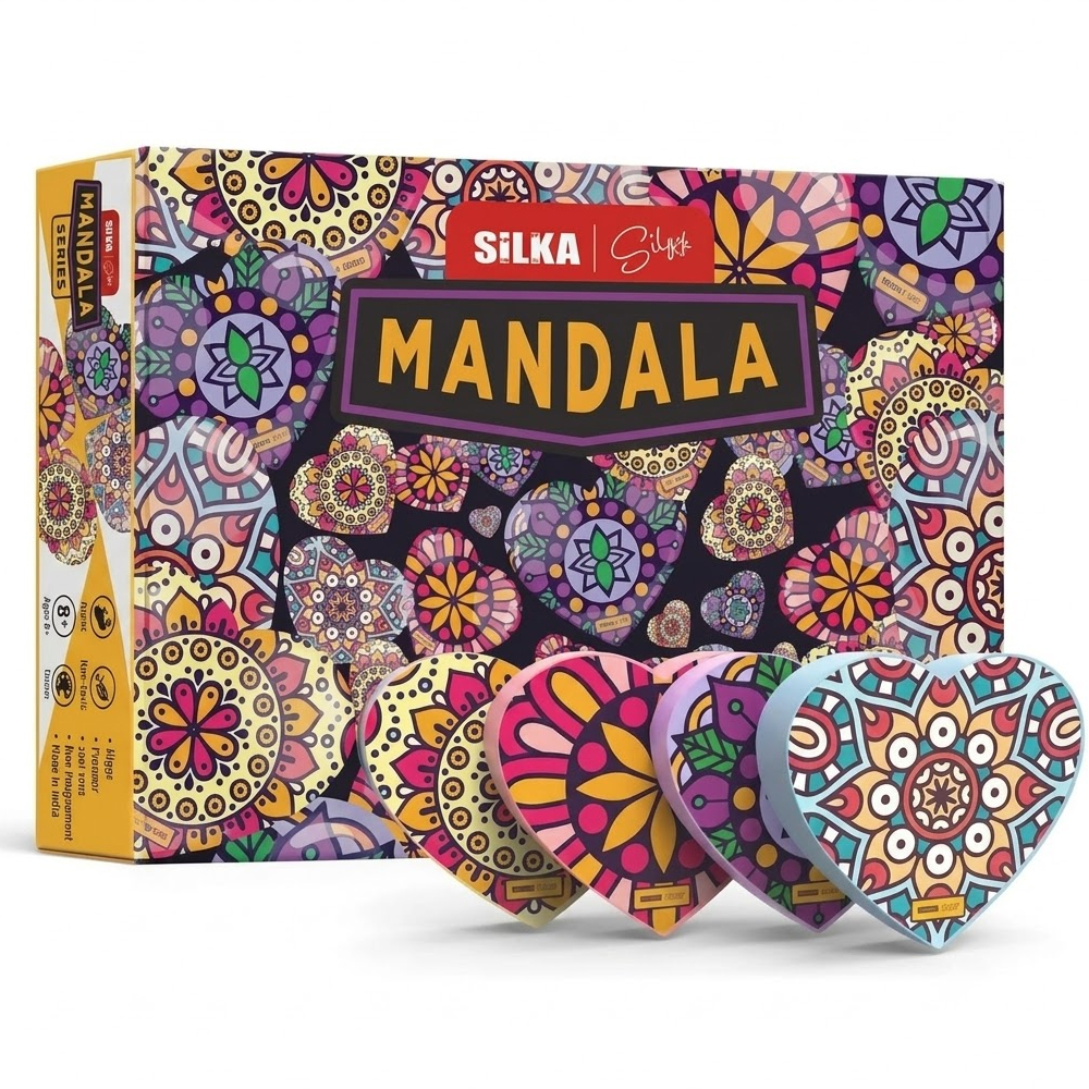 SİLKA SİLGİ MANDALA SERİSİ 36 I ART.50