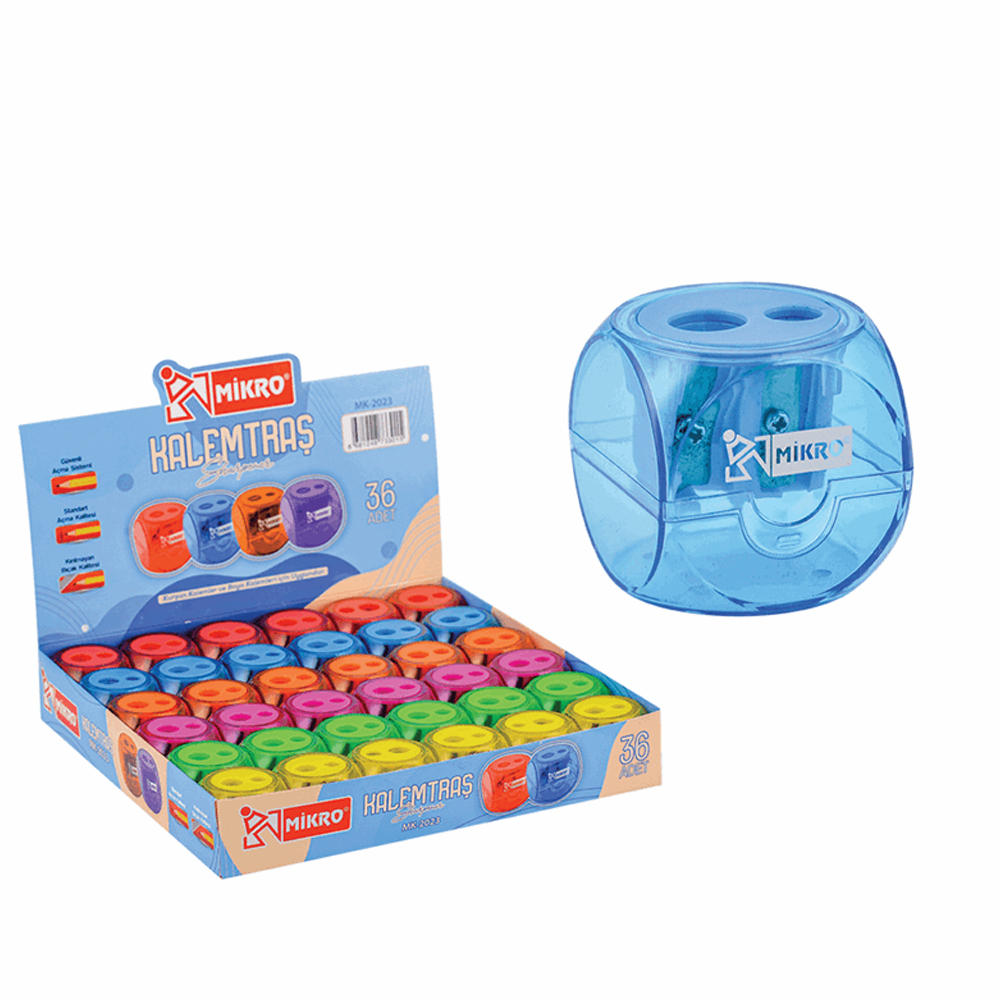 Mikro Kalemtıraş Küp Mk-2023-36 - 36'lı Paket