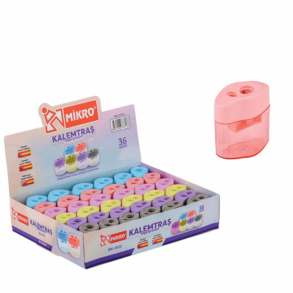 Mikro Kalemtıraş Mk-2032-36 - 36'lı Paket