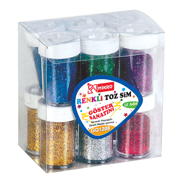 Mikro Toz Sim Mix Tuzluk Şekilli Gg 1208 - 12'li Paket