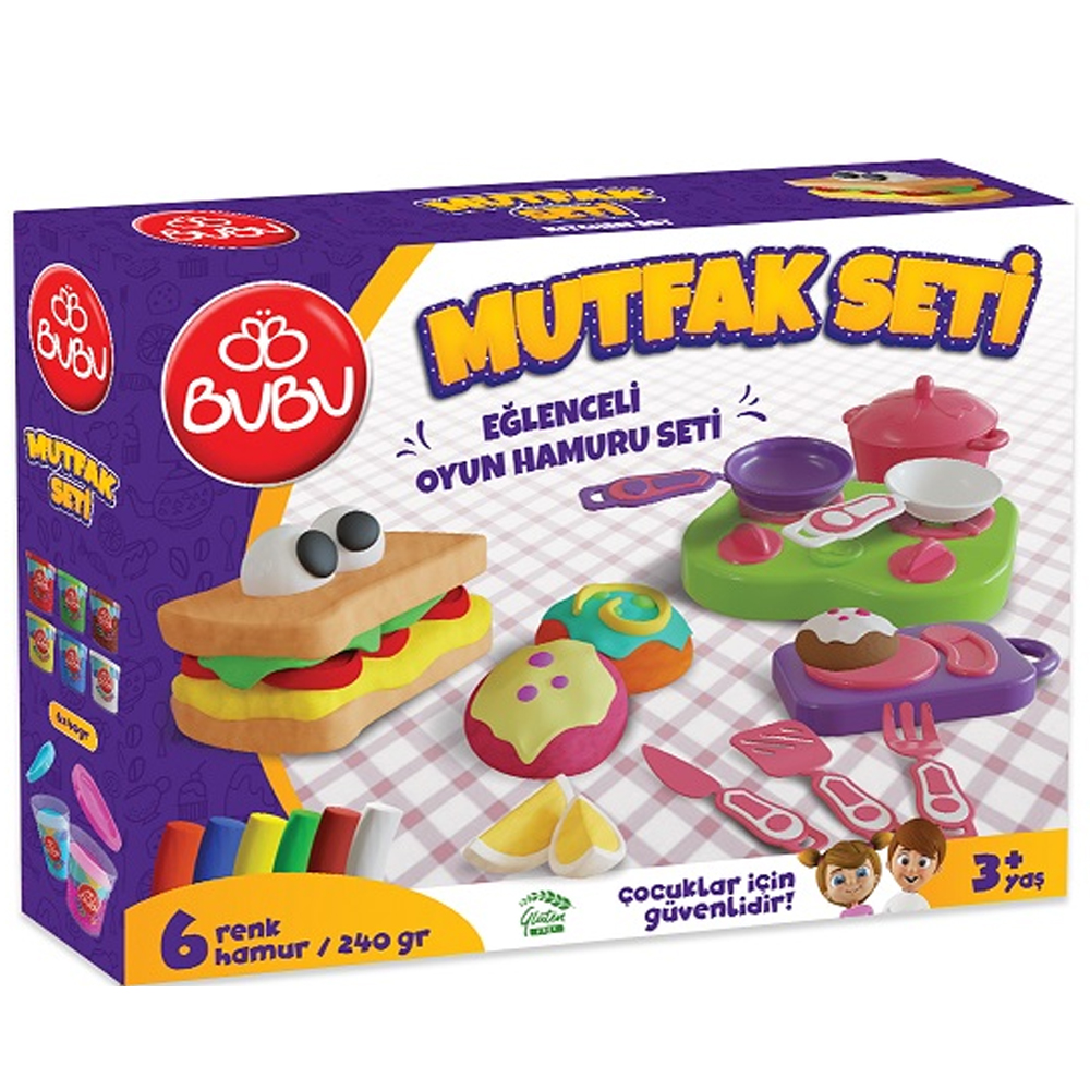 BU-BU OYUN HAMURU SETİ MUTFAK (L) BUBU-OH0015