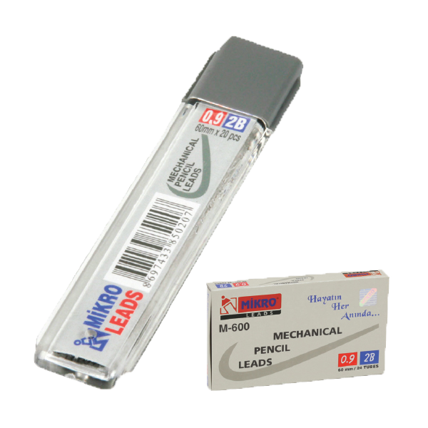 MİKRO MİN LEADS 2B 60 MM 0.9 MM M-600
