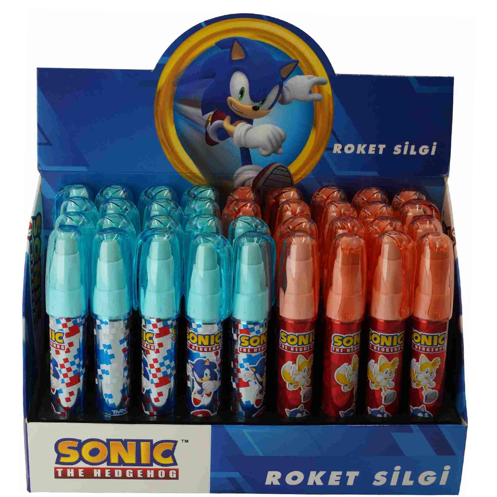 SONİC ROKET SİLGİ 558506