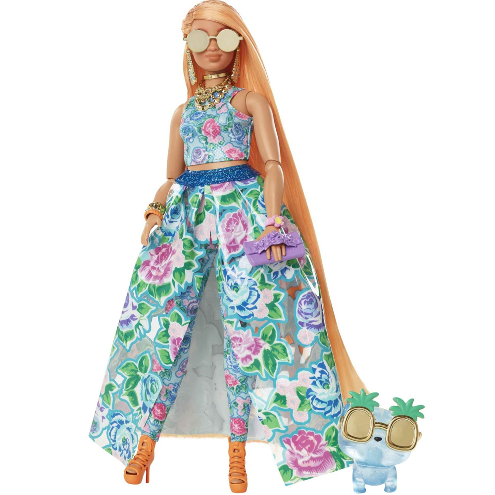 BARBİE EXTRA ŞIK BEBEK VE YAVRU KEDİSİ HHN14
