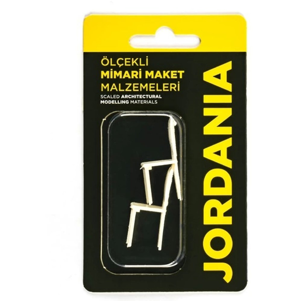 JORDANİA SANDALYE BEYAZ 1/025 JE07-E3025-02