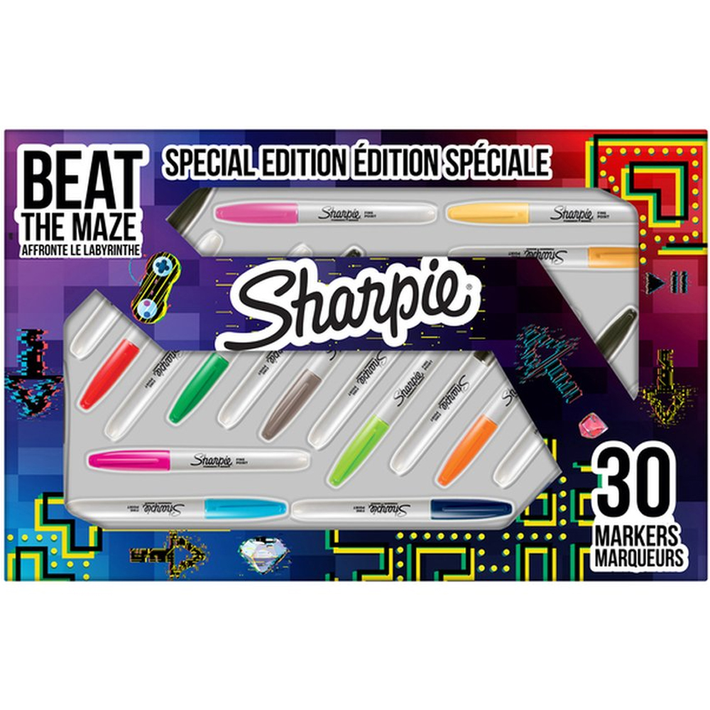 SHARPİE FİNE PERMANENT MARKÖR 30 LU LABİRENT