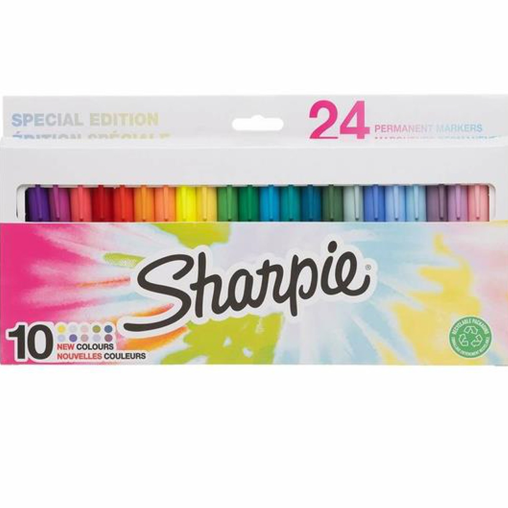 SHARPİE PERMANENT MARKÖR FİNE/UF KARIŞIK 24 LÜ