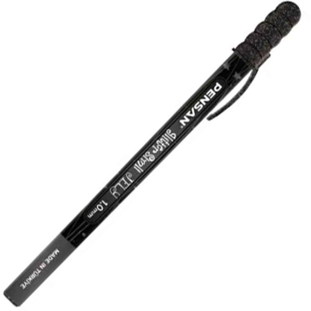 PENSAN JEL KALEM JELY 1.0 MM GLİTTER SİMLİ SİYAH 2800