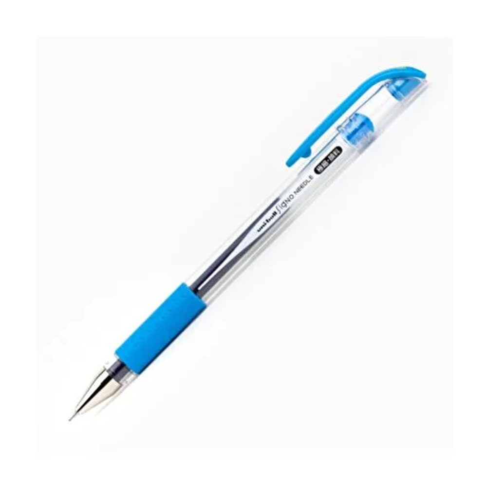 UNİ-BALL ROLLER KALEM SİGNO NEEDLE 0.38 İĞNE UÇLU JEL KALEM GÖK MAVİ UM-151ND