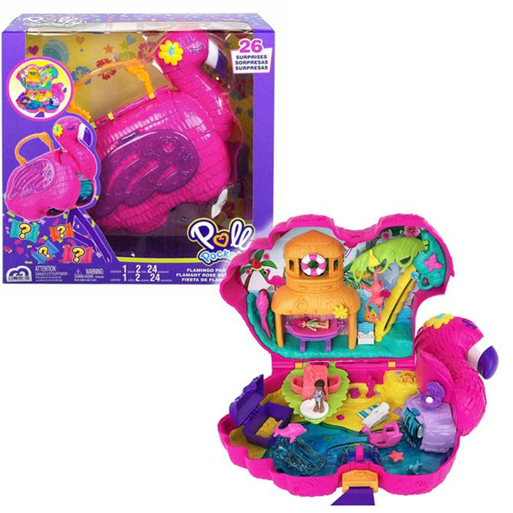 Polly Pocket Flamingo Partisi Oyun Seti