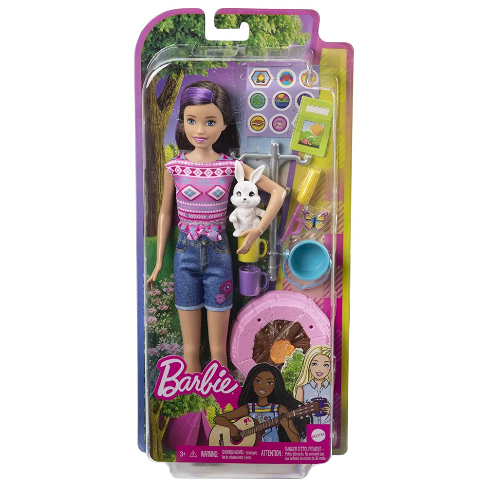 BARBİE NİN KIZ KARDEŞLERİ KAMPA GİDİYOR OYUN SETİ HDF69