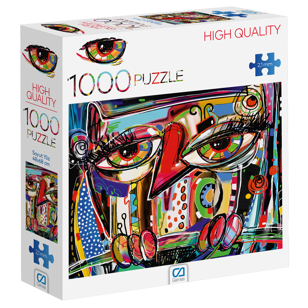 CA GAMES PUZZLE 1000 PARÇA SOYUT YÜZ CA1000-7029