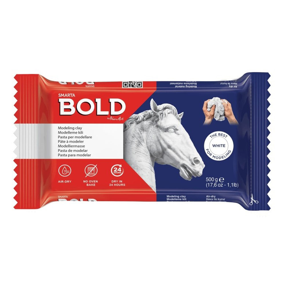 SMARTA SERAMİK HAMURU BOLD BEYAZ 500 GR