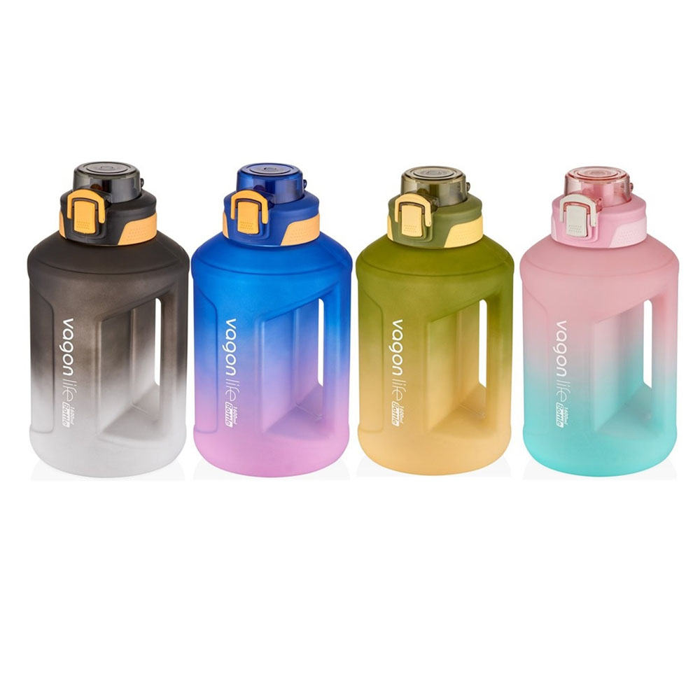 VAGON LİFE MATARA POLİCARBON 1600 ML KARIŞIK RENK VGN2307