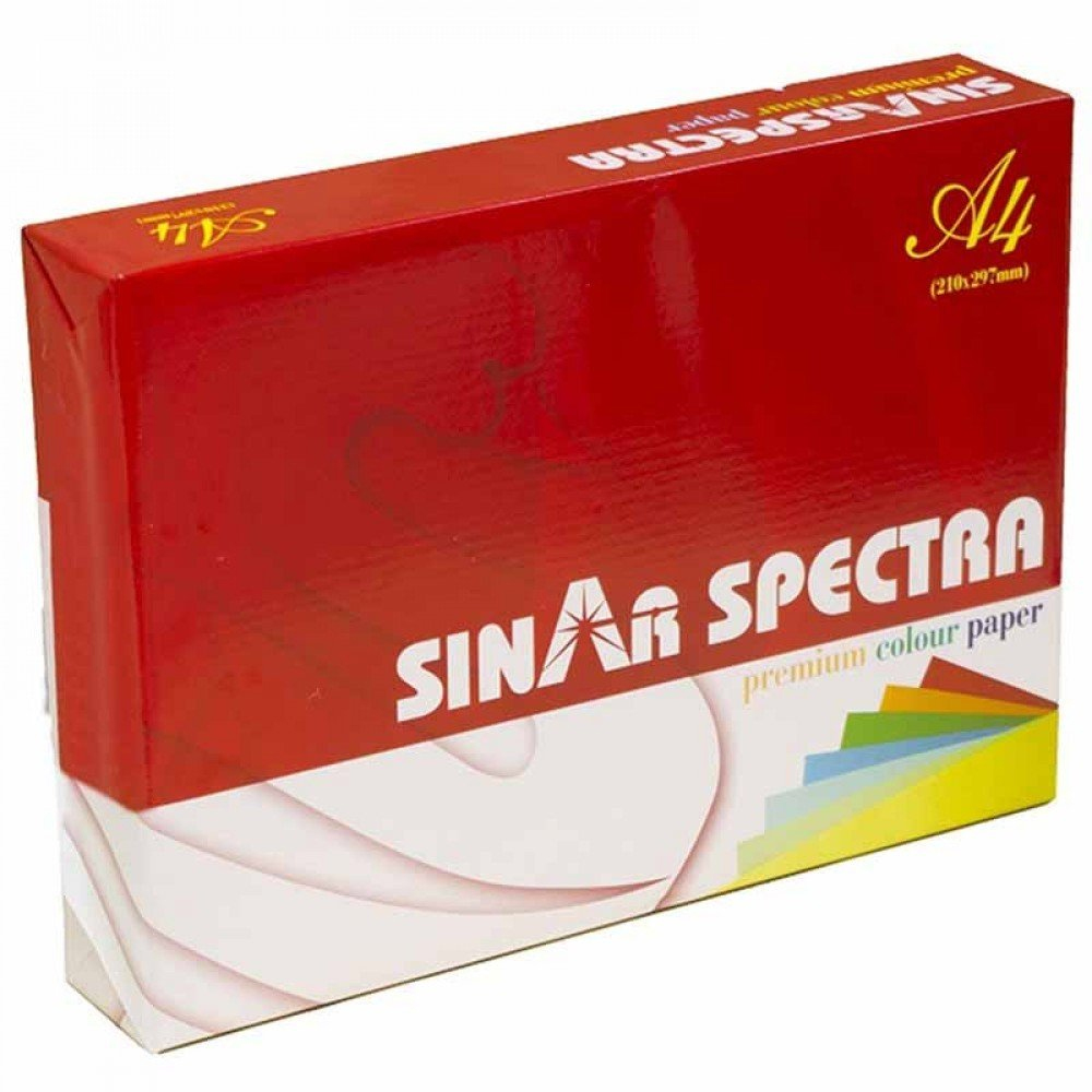 SINAR SPECTRA ADAGİO RENKLİ KAĞIT 160 PEMBE A4 80 GR
