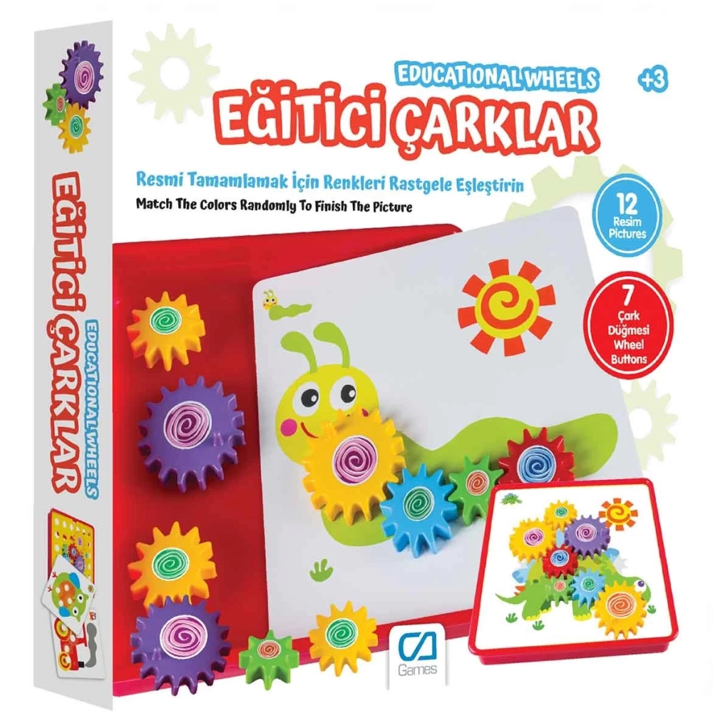 CA GAMES CAPLS EĞİTİCİ ÇARKLAR 6016