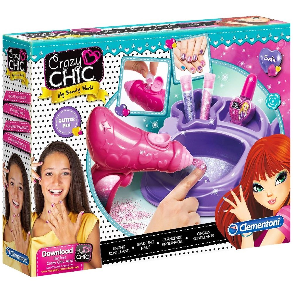CLEMENTONİ CRAZY CHİC IŞILDAYAN TIRNAKLAR 15179