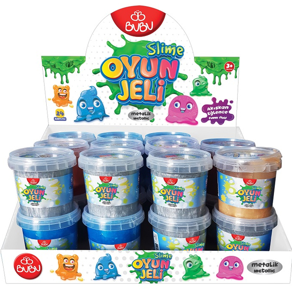 BU-BU OYUN JELİ METALİK 145 GR BUBU-SLM020