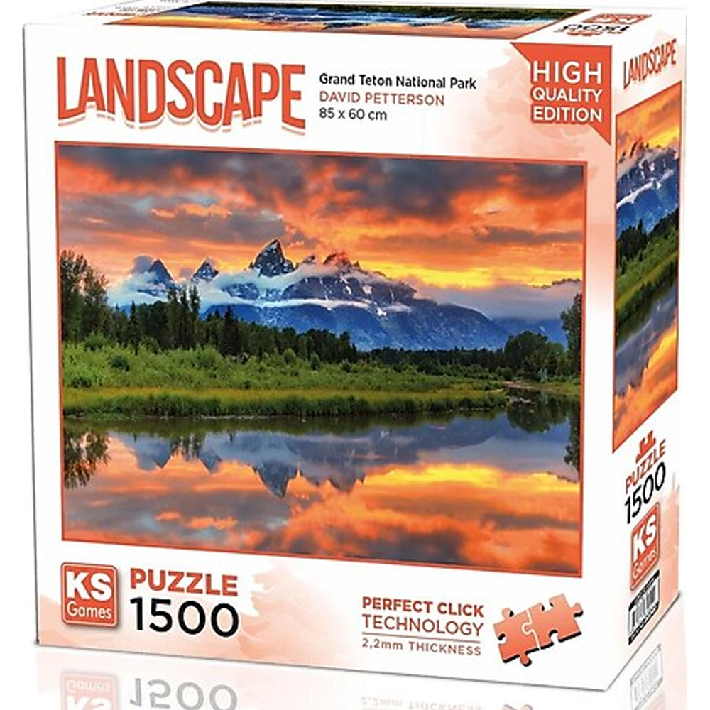 KS GAMES Ks Games Puzzle 1500 Parça Grand Teton National Park