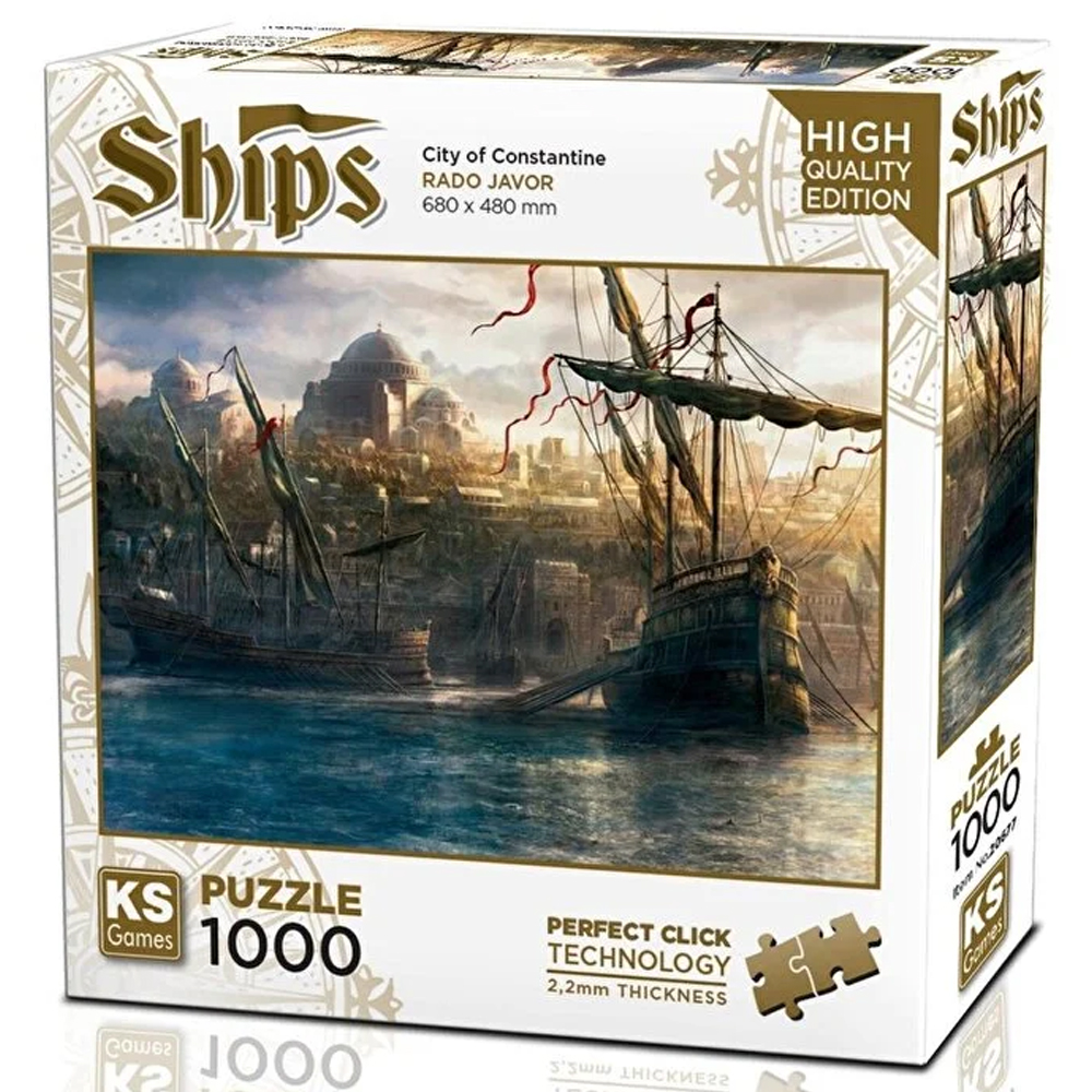KS GAMES PUZZLE 1000 PARÇA ONCE UPON A TİME İN İSTANBUL