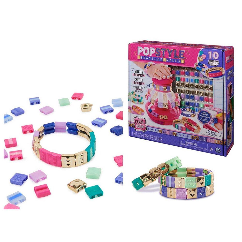 COOL MAKER POPSTYLE BİLEKLİK YAPIM SETİ