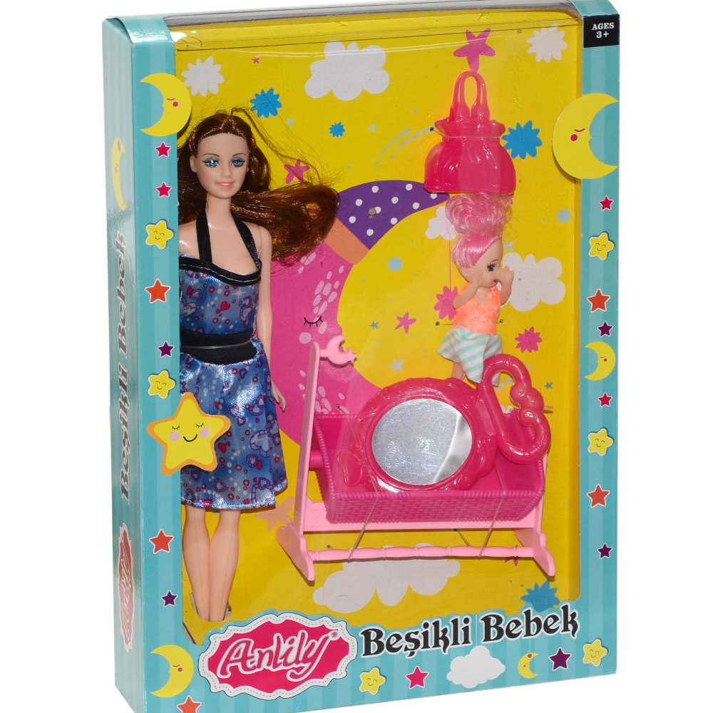 OYDAŞ ANLILY KUTULU BEŞİKLİ BEBEK