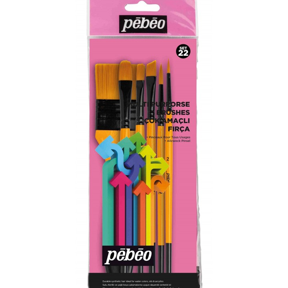 PEBEO FIRÇA SETİ 6 LI SET-22