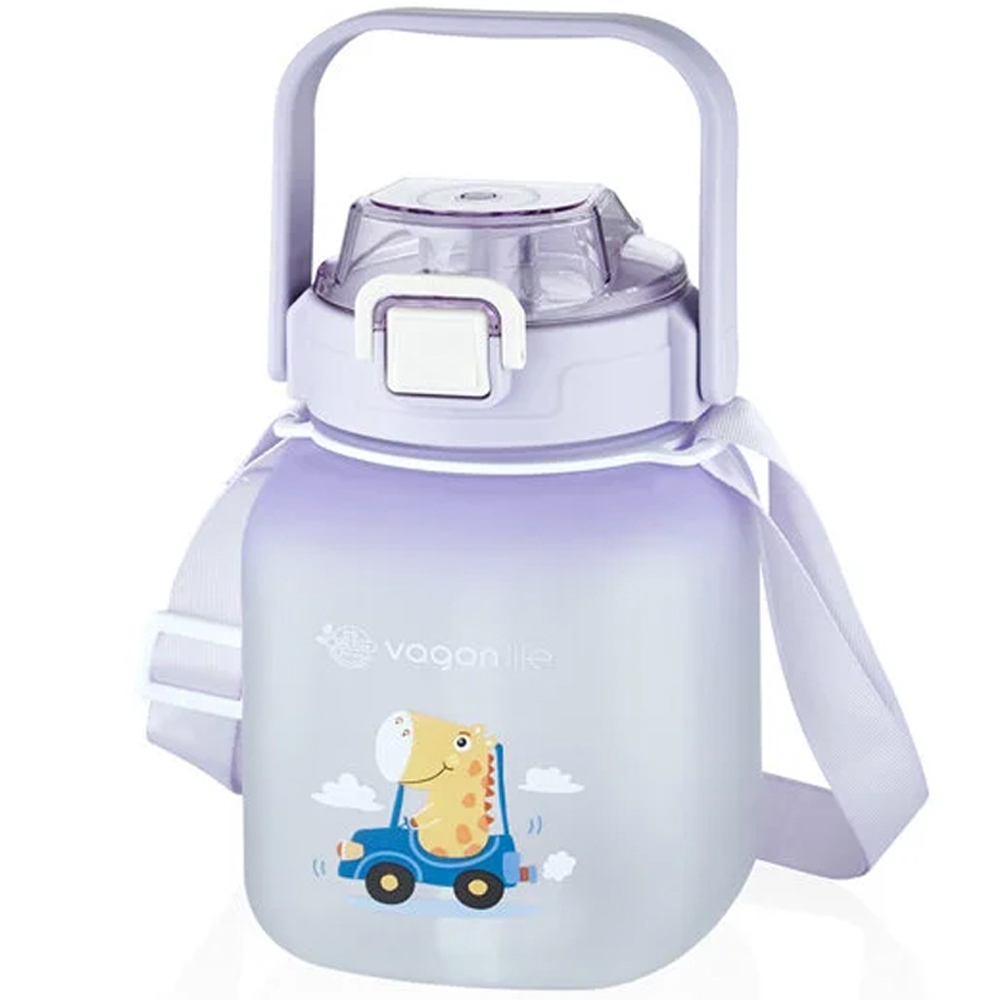 VAGON LİFE MATARA TRİTAN PİPETLİ 1100 ML KARIŞIK RENK VGN2275-T