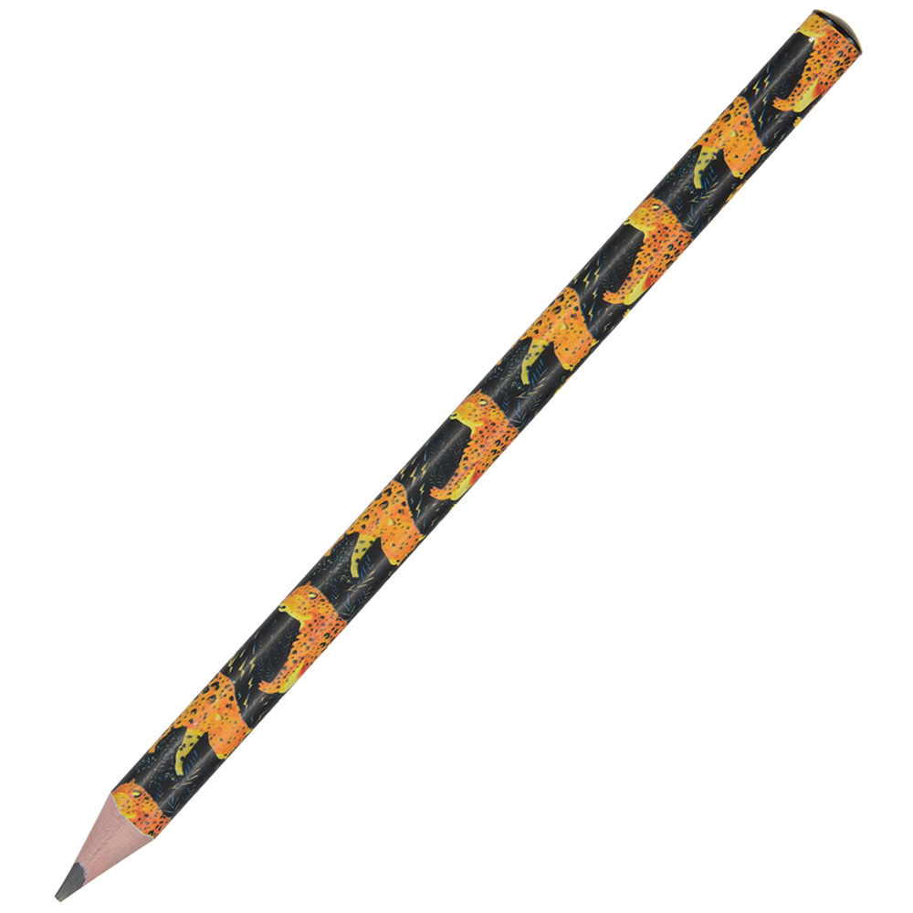 BRUNO VİSCONTİ KURŞUN KALEM HAPPY GRAPHİX JUMBO 4B 3,5 MM LEOPARD