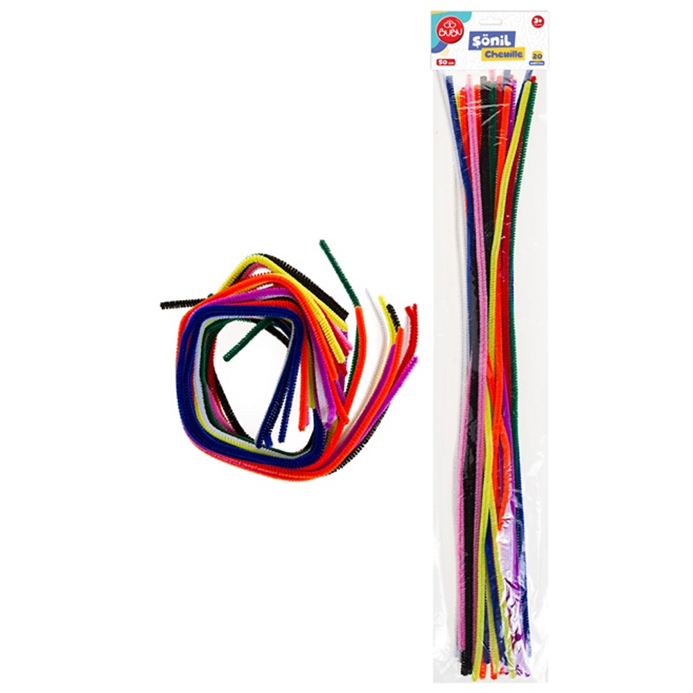 BU-BU ŞÖNİL 50 CM 20 Lİ