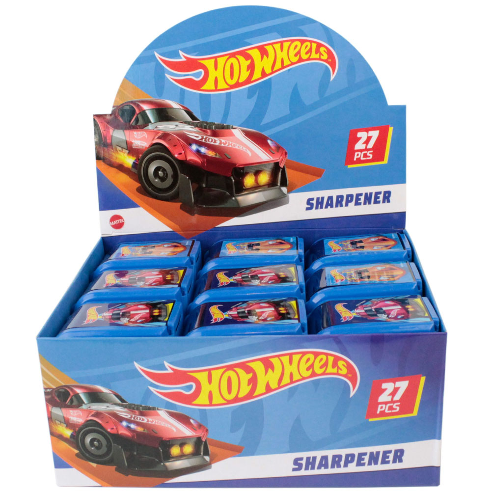 DOLPHİN KALEMTIRAŞ HOTWHEELS 3 LÜ HW-102942