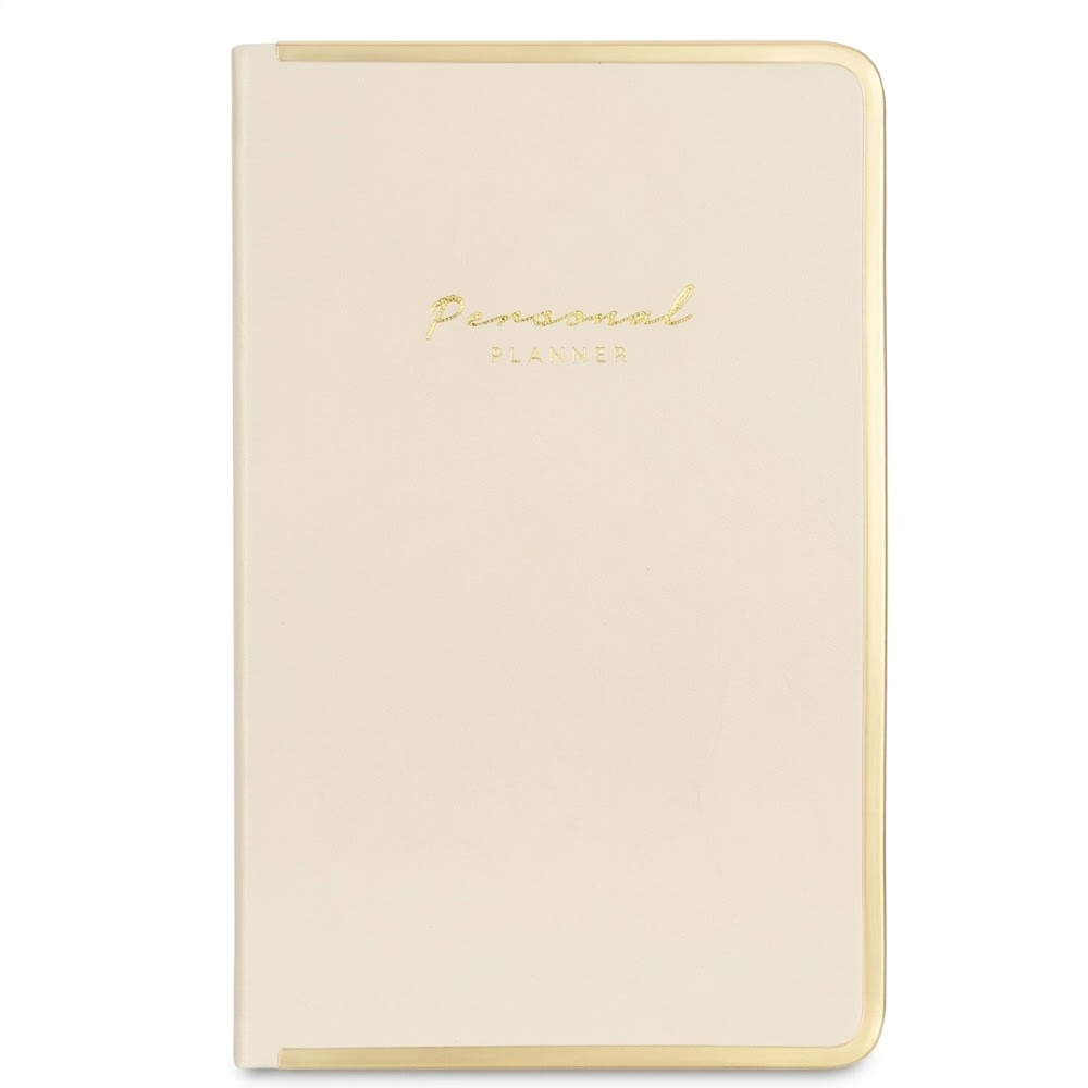 VİCTORİAS JOUR MONACO VEGAN DERİ SERT KAPAK DEFTER 96 YP 13X21 ÇİZ KREM