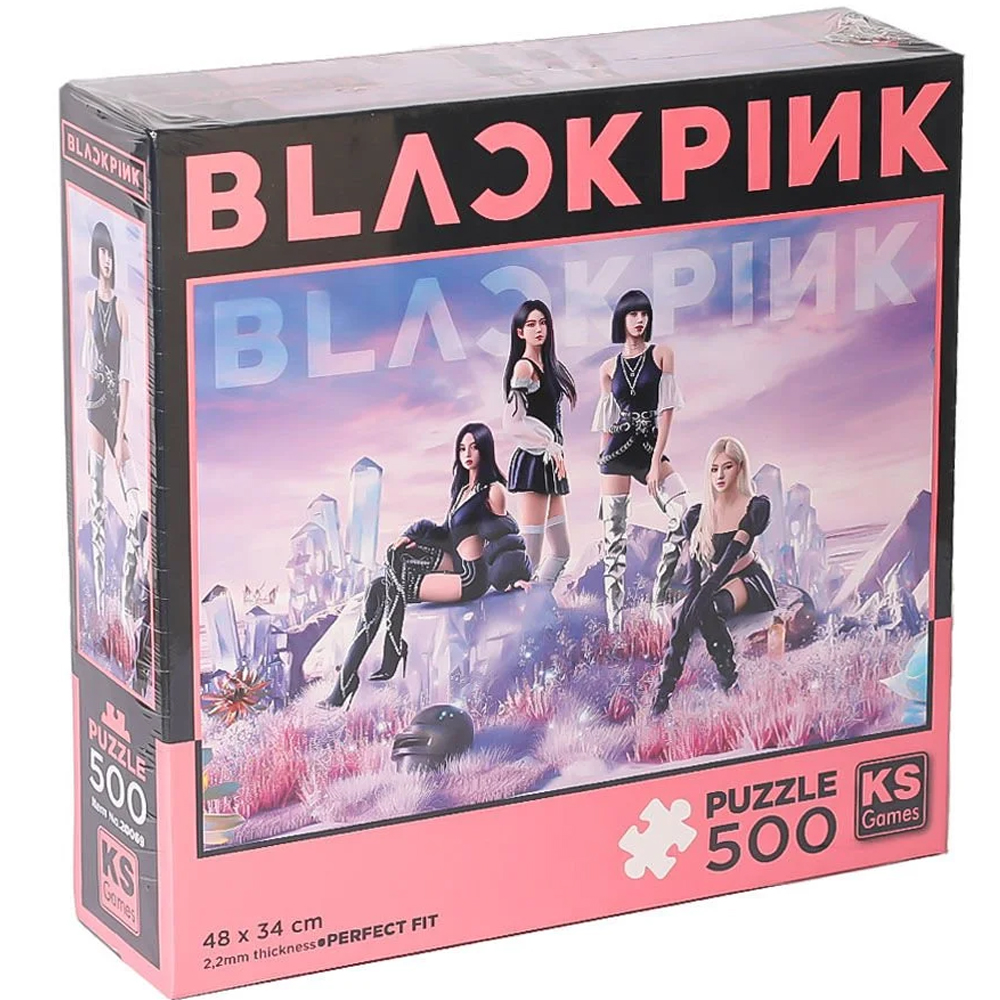 KS GAMES PUZZLE 500 PARÇA BLACK PİNK 20069