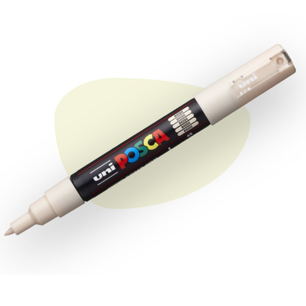 UNİ-BALL POSCA 0.7 SU BAZLI BOYAMA MARKÖRÜ BEJ N PC-1M