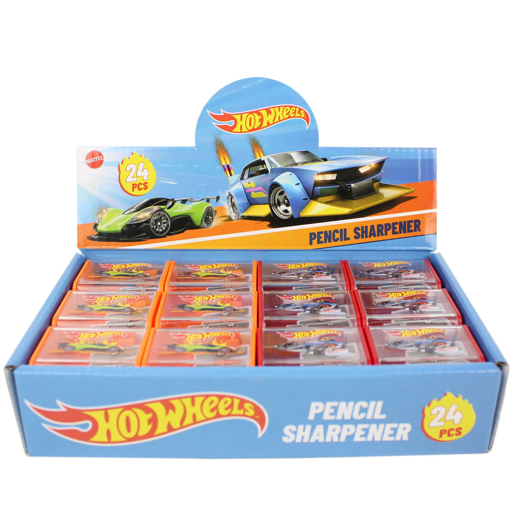 DOLPHİN KALEMTIRAŞ HOTWHEELS 2 Lİ HW-436