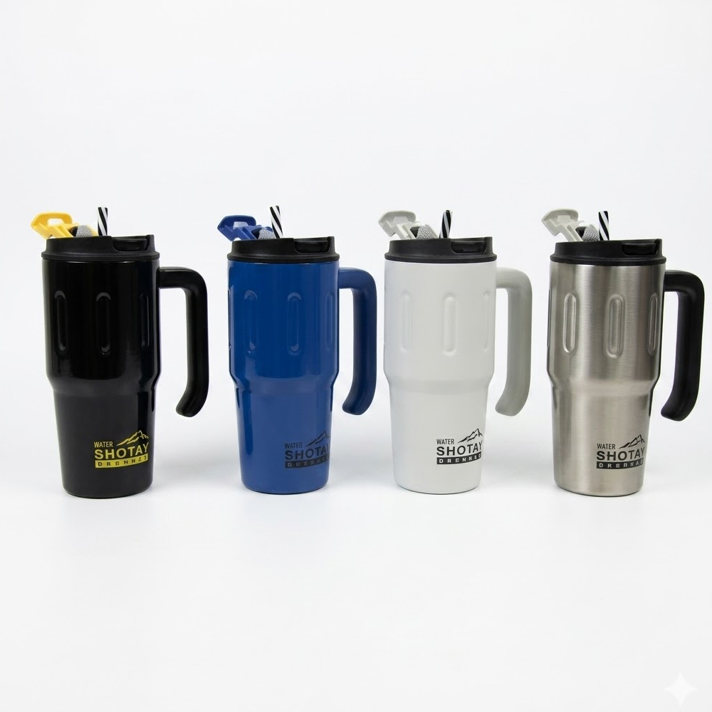 Shotay Camper Large Çelik Termos Mtra2000 Ml 3 Ass