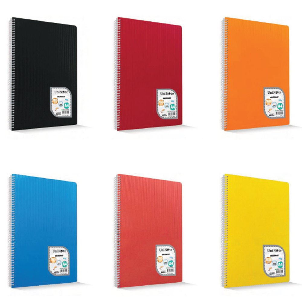 ÇINAR COLORMAXİ SPİRALLİ PLASTİK KAPAK 17X24 96 YP DÜZ 96/0