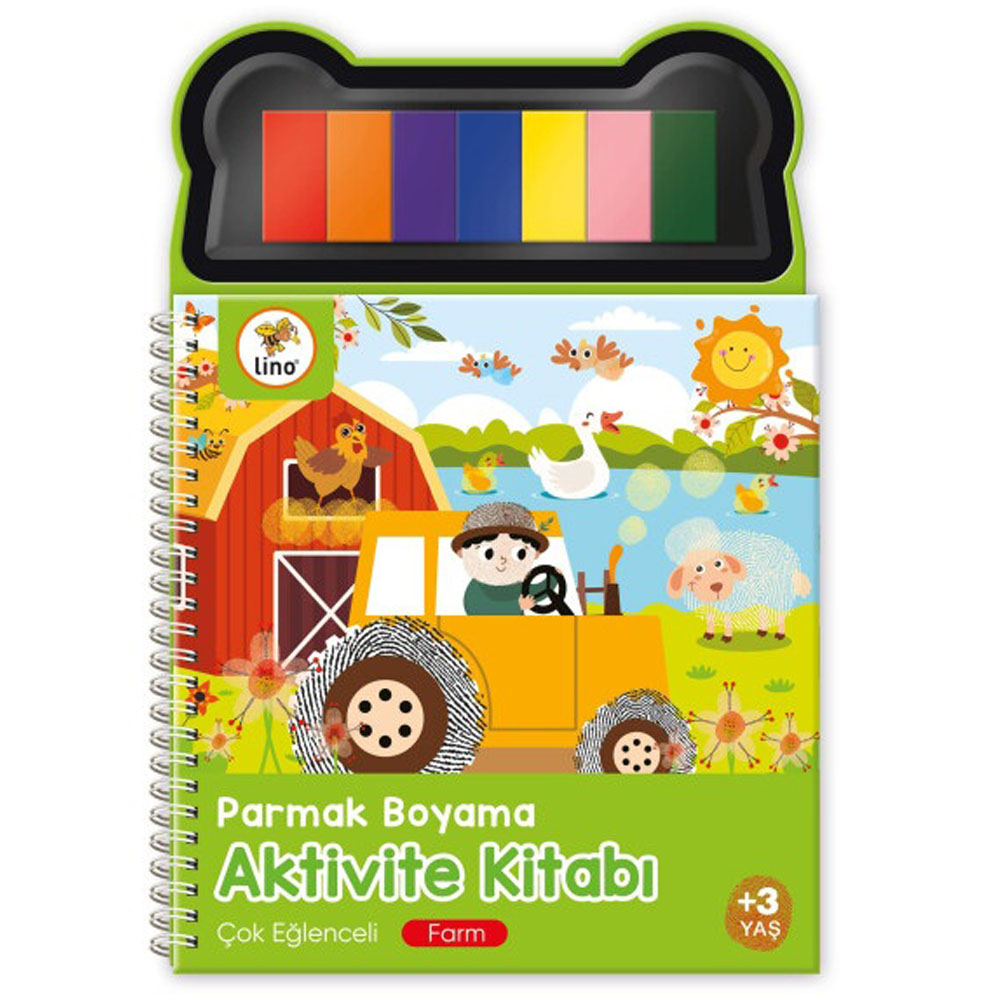LİNO PARMAK BOYAMA AKTİVİTE KİTABI FARM LP-601