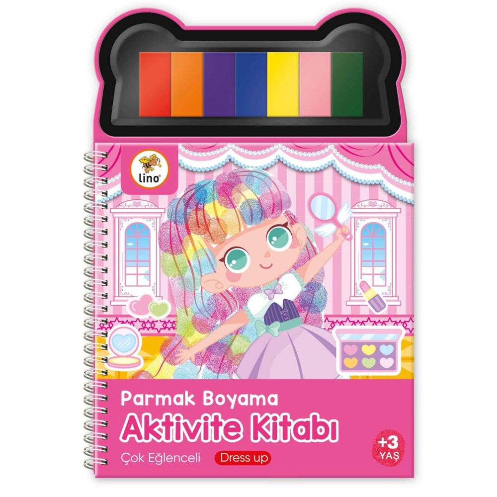 LİNO PARMAK BOYAMA AKTİVİTE KİTABI DRESS UP LP-602